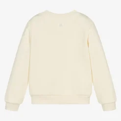 Le Chic Girls Ivory Cotton Sweatshirt Best
