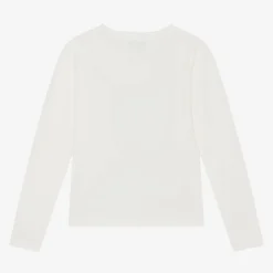 Fun amp; Fun Girls Ivory Cotton Top