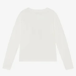 Fun amp; Fun Girls Ivory Cotton Top Online