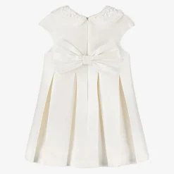 Lapin House Girls Ivory Diamanté Flower Dress Sale