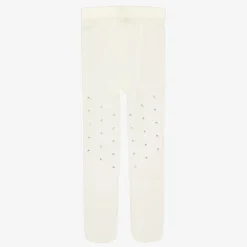 Sevva Girls Ivory Diamanté Tights Clearance