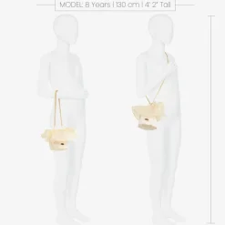 Junona Girls Ivory Embroidered Tulle Bag (12cm)