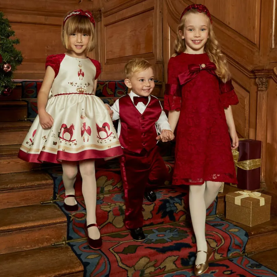 Abel amp; Lula Girls Ivory Glitter Tights