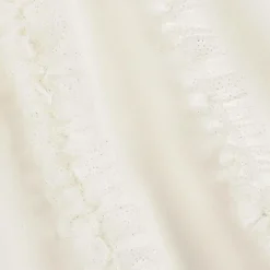 Mama Luma Girls Ivory Glittery Ruffle Dress Clearance