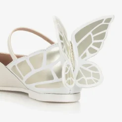 Sophia Webster Mini Girls Ivory Leather Shoes Best