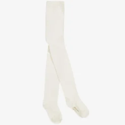 Bonpoint Girls Ivory Microfibre Tights Online