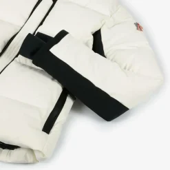 Moncler Enfant Girls Ivory New Guyane Ski Jacket Hot