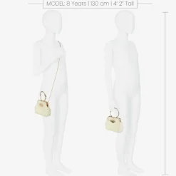 Junona Girls Ivory Pearl Bead Bag (12cm) Online
