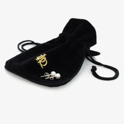 Raw Pearls Girls Ivory Pearl Earrings (5mm) Hot