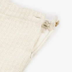 Patachou Girls Ivory Tweed Trouser Set Outlet