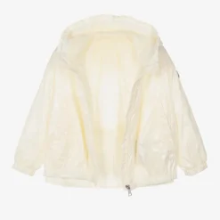 Moncler Enfant Girls Ivory Urbonas Windbreaker Jacket Clearance