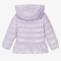 Moncler Enfant Girls Lilac Purple Blandine Puffer Jacket Outlet