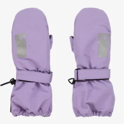 Molo Girls Lilac Purple Thermal Mittens Viola