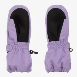 Molo Girls Lilac Purple Thermal Mittens Viola