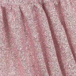 Hucklebones London Girls Metallic Pink Glitter Dress Online