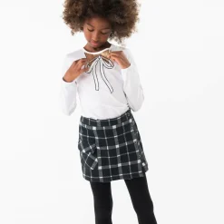 Boboli Girls Navy Blue Cotton Tights Hot