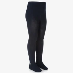 Tartine et Chocolat Girls Navy Blue Cotton Tights Discount
