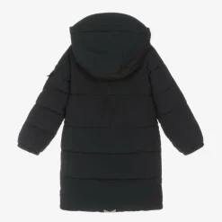 Töastie Girls Navy Blue Hooded Parka Coat Online