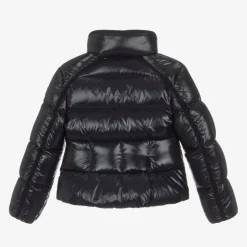 Moncler Enfant Girls Navy Blue Selat Down Puffer Jacket Best