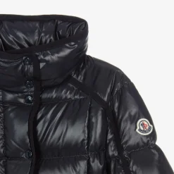 Moncler Enfant Girls Navy Blue Selat Down Puffer Jacket Best