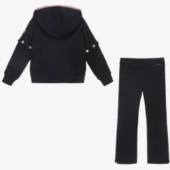 Moncler Enfant Girls Navy Blue Tracksuit Hot