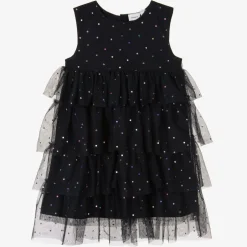 NAME IT Girls Navy Blue Tulle Dress Online