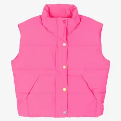 Billieblush Girls Neon Pink Gilet