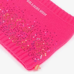 Billieblush Girls Neon Pink Sequin Snood
