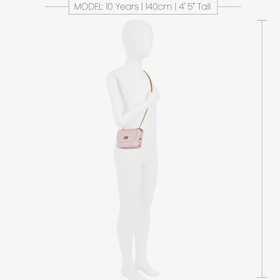 Zaccone Girls Pale Pink Shoulder Bag (14cm) Online