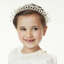 Sienna Likes To Party Girls Pearl Tiara Hairband