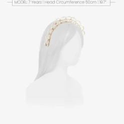 Sienna Likes To Party Girls Pearl Tiara Hairband