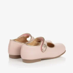 Childrens Classics Girls Pink & Gold Shoes Sale