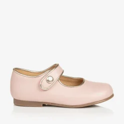 Childrens Classics Girls Pink & Gold Shoes Sale