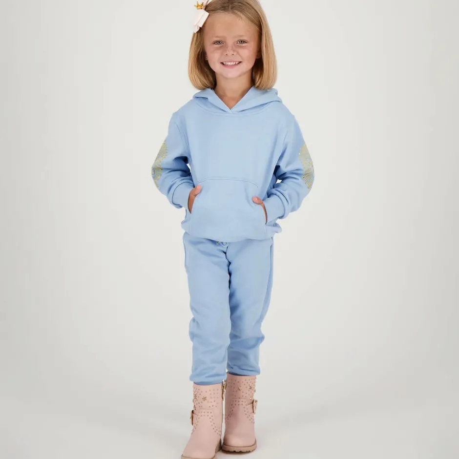 Angels Face Girls & Gold Studded Faux Leather Boots Pink Outlet