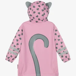 Playshoes Girls Pink & Heart Raincoat New