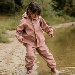 CeLaVi Girls Pink 2 Piece Rainsuit