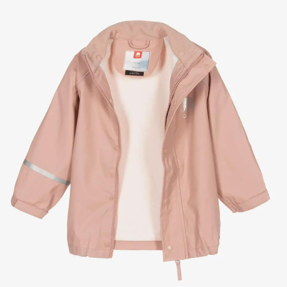 CeLaVi Girls Pink 2 Piece Rainsuit