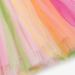 Tutu du Monde Girls Pink & Rainbow Tulle Dress Sale