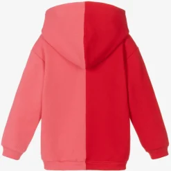 Gucci Girls Pink & Red Logo Hoodie Sale