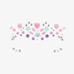 Souza Girls Pink & Green Gem Makeup Stickers Online