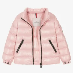 Moncler Enfant Girls Pink Bady Down Padded Jacket Hot