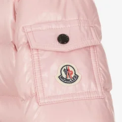 Moncler Enfant Girls Pink Bady Down Padded Jacket Hot