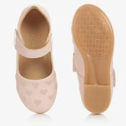 Caramelo Kids Girls Pink Bow Shoes New