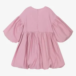 RaspberryPlum Girls Pink Bubble Hem Dress Clearance