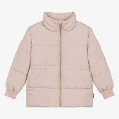 Molo Girls Pink Butterfly Puffer Jacket Online