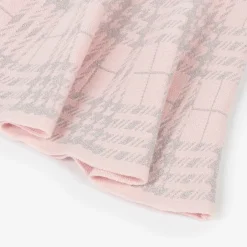 Angels Face Girls Pink Cotton & Lurex Check Skirt Set FairyPink Sale