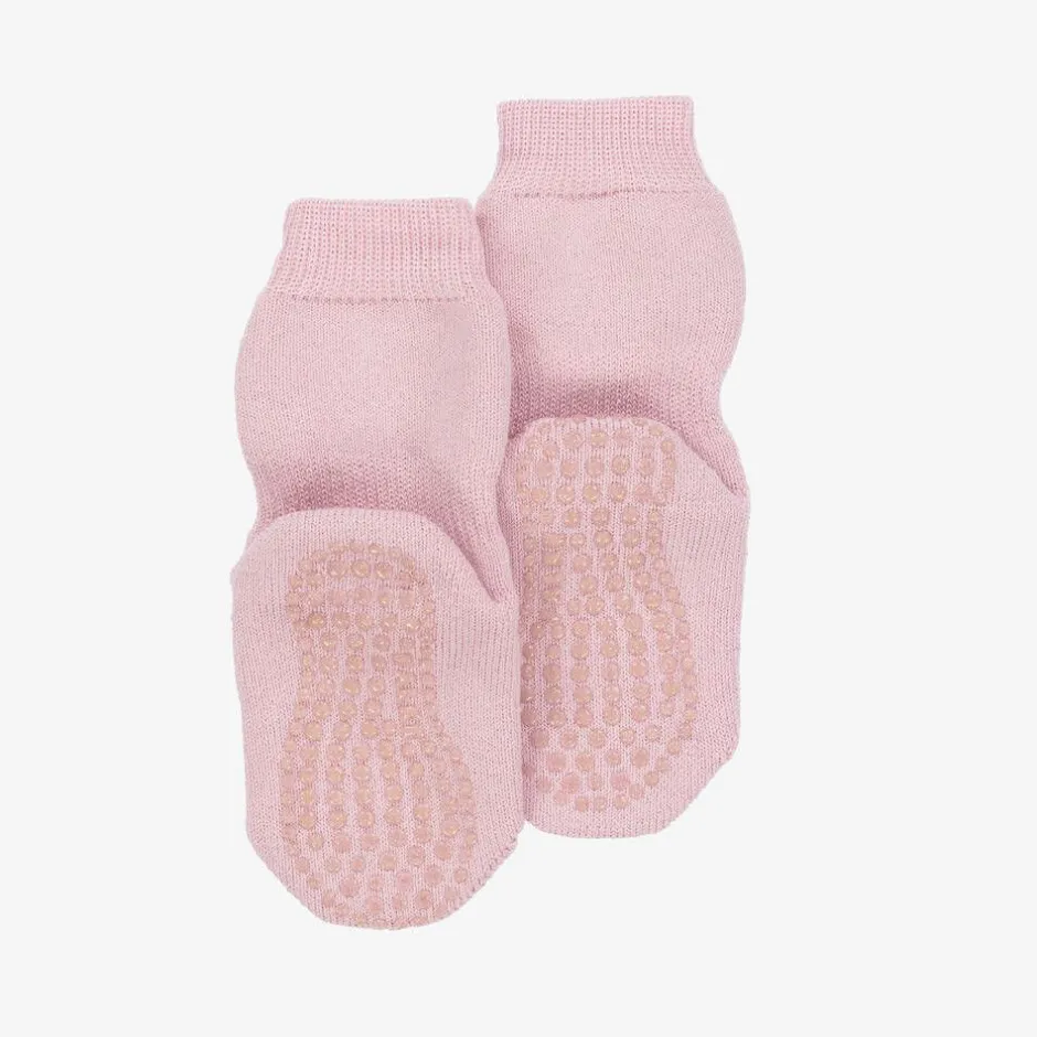 Falke Girls Pink Cotton & Wool Slipper Socks Sale
