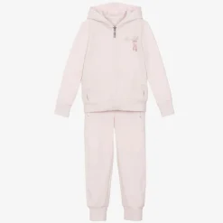 Lapin House Girls Pink Cotton Ballet Shoes Tracksuit Hot