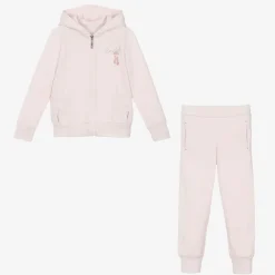 Lapin House Girls Pink Cotton Ballet Shoes Tracksuit Hot