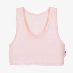 Claesens Girls Pink Cotton Bra Top Discount